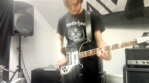 motörhead overkill bass cover youtube