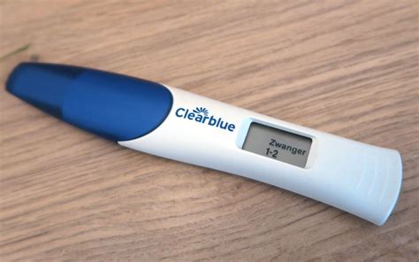 weken zwanger de test
