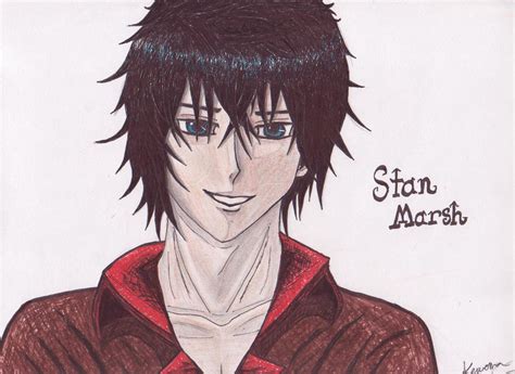 stan marsh anime  xxkewonawolfxx  deviantart