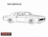 Chevelle 1967 Clipground sketch template