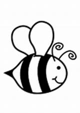 Coloring Pages Bee Honey Printable sketch template