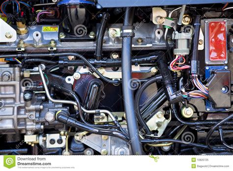 diesel engine stock image image  injectors accumulator