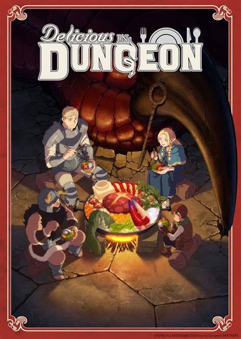 delicious  dungeon anime arrives  netflix  january  comicon