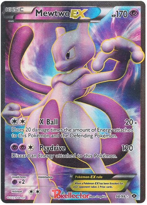 mewtwo   destinies  pokemon card