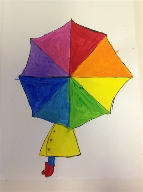 color      color wheel umbrellas