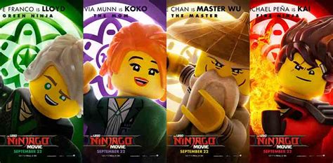 La Lego Ninjago PelÍcula Posters Web De Cine Fantástico Terror Y