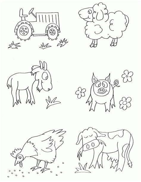 woodland animal coloring page coloring home