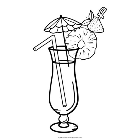 ️drink Coloring Pages Free Download