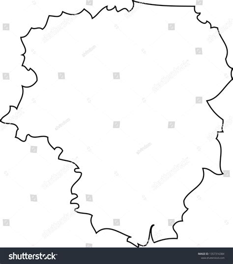 lemosin map region france stock vector royalty   shutterstock