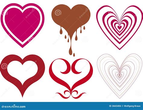heart designs royalty  stock image image