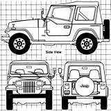 Jeep Wrangler Blueprints 1987 Drawing Line Suv Blueprint Cars Outlines Car Templates Getdrawings Blueprintbox sketch template