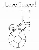 Coloring Soccer Ball Shoe Built California Usa Twistynoodle sketch template