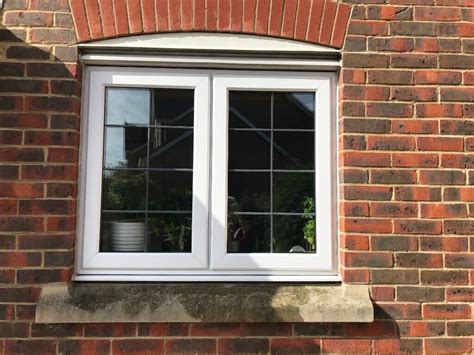 upvc white double glazed leaded window  chichester west sussex gumtree