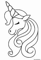 Unicorn Magique Licorne Princesse Beaute Unicorns Coloringonly Coloring4free sketch template