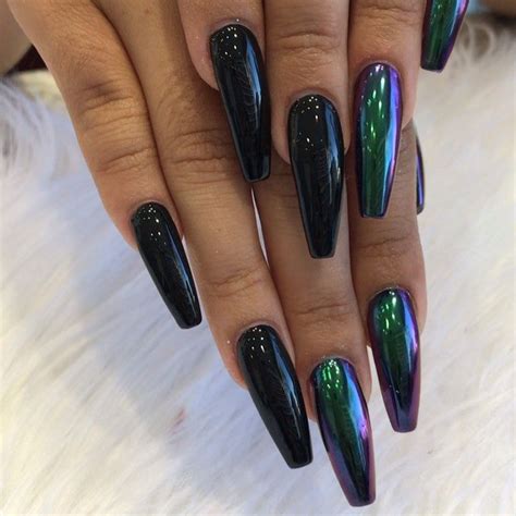 gorgeous nails design  alex attoplinenails chromenails