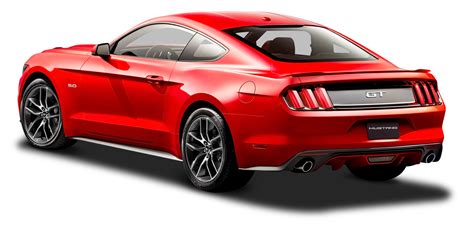ford mustang red car  side png image purepng  transparent