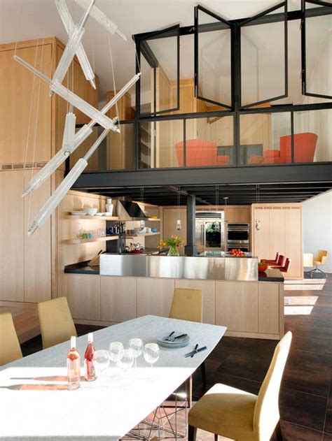 york loft kitchens home design ideas pictures remodel  decor