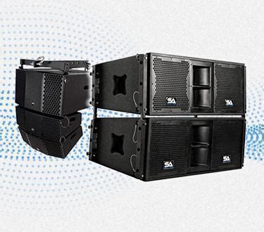 array speakers subwoofers  systems  arrays seismic audio