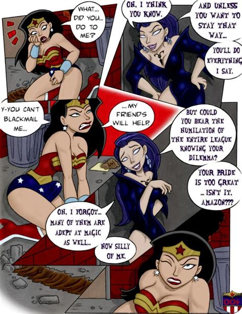 Wonder Woman Futa 6 League For Ransom Superheroes