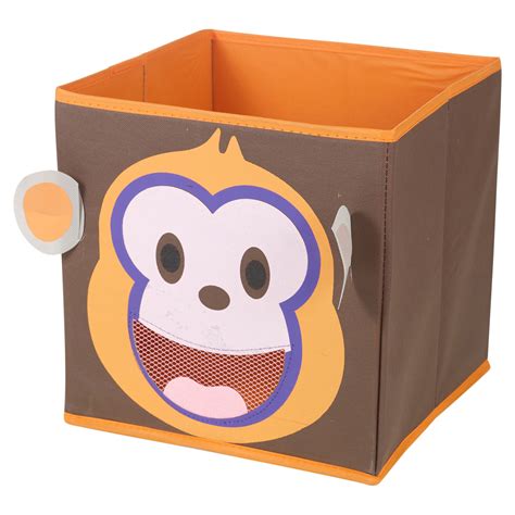 kids toy animal storage box  woven fabric collapsible organiser childrens ebay