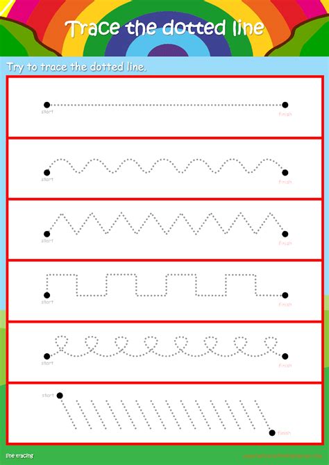 tracing worksheet