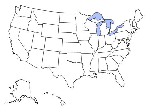blank map   united states  printable maps