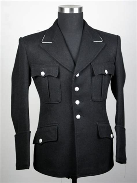 Details About Mens Ww2 German Elite M32 Officer Black Wool Breeches