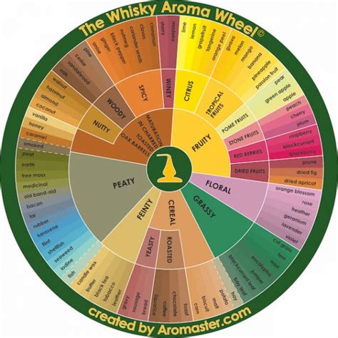 wine aroma wheel  aromaster whisky whisky tasting plum fruit