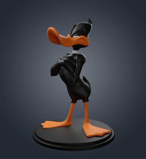 daffy duck  model  printable cgtrader