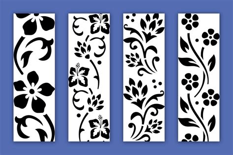 flower stencil designs  printing craft projects print