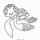 Nemo Turtle sketch template