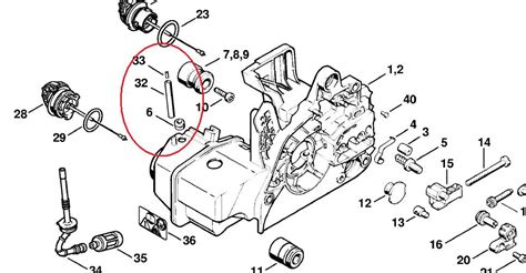 stihl  chainsaw parts diagram wiring diagram
