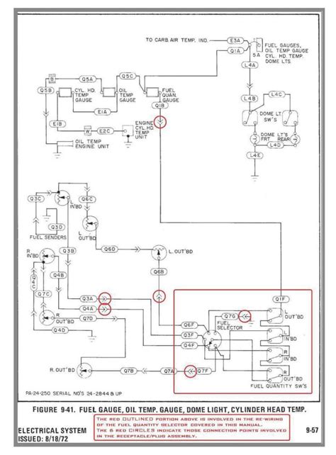 diagnosing piper comanche fuel selector switches comanche gear
