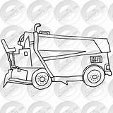 Zamboni Coloring Pages Template sketch template