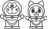 Kartun Sketsa Kumpulan Lucu Mewarnai Doraemon sketch template