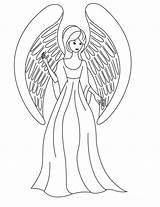 Angel Coloring Pages Kids Guardian Printable Colouring Angels Games Fun Adults Jedi Coloringme Gif Music sketch template