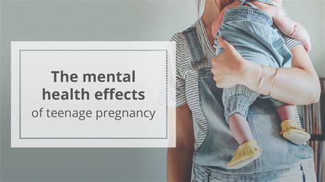 effects of teenage pregnancy mental health