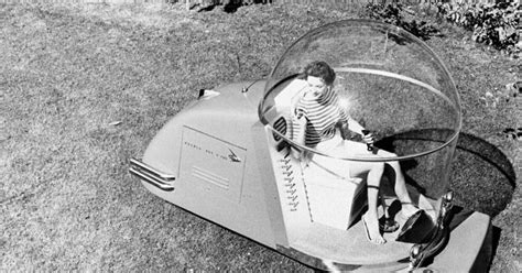 Luxury Air Conditioned Lawn Mower From The 1950s ~ Vintage Everyday