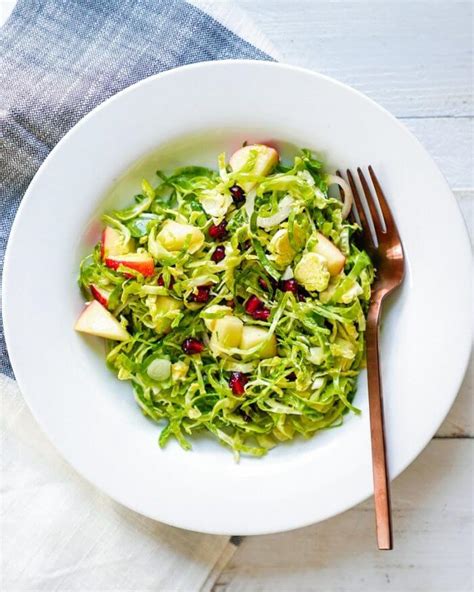 Shaved Brussels Sprout Salad A Couple Cooks