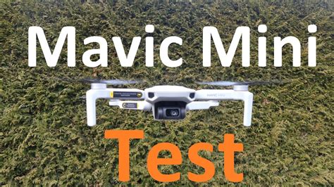 dji mavic mini test foto video reichweite flugzeit gewinnspiel youtube
