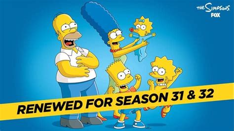 The Simpsons Renewed For Excellent Seasons 31 And 32