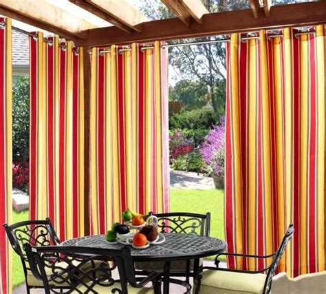 outdoor curtain panels  drapes images  pinterest indoor