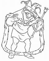 Gobbo Jorobado Quasimodo Dibujo Stampare Notredame Colorir Corcunda sketch template