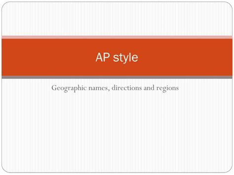 ap style powerpoint    id