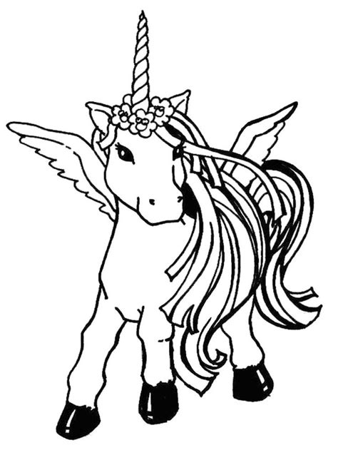 printable unicorn coloring pages  adults image result