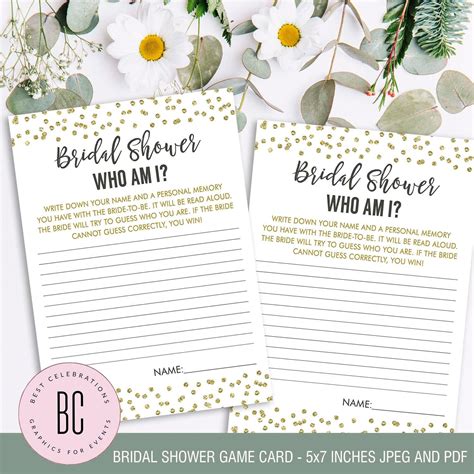 bridal shower games    bridal shower game printable etsy