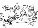 Coloring Oyster Pages Observing Octonauts Seven Wonderful sketch template