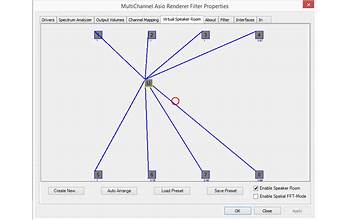 Multichannel ASIO DirectShow Renderer screenshot #1