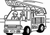 Feuerwehrauto Feuerwehrmann Pompier Drehleiter Camion Playmobil Ausmalen Malvorlage Affefreund Ausmalbild Malen Feuer Kita Feuerwehrautos Malbuch Gerne Detailreich sketch template