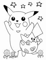 Pokemon Coloring Pages Anime sketch template